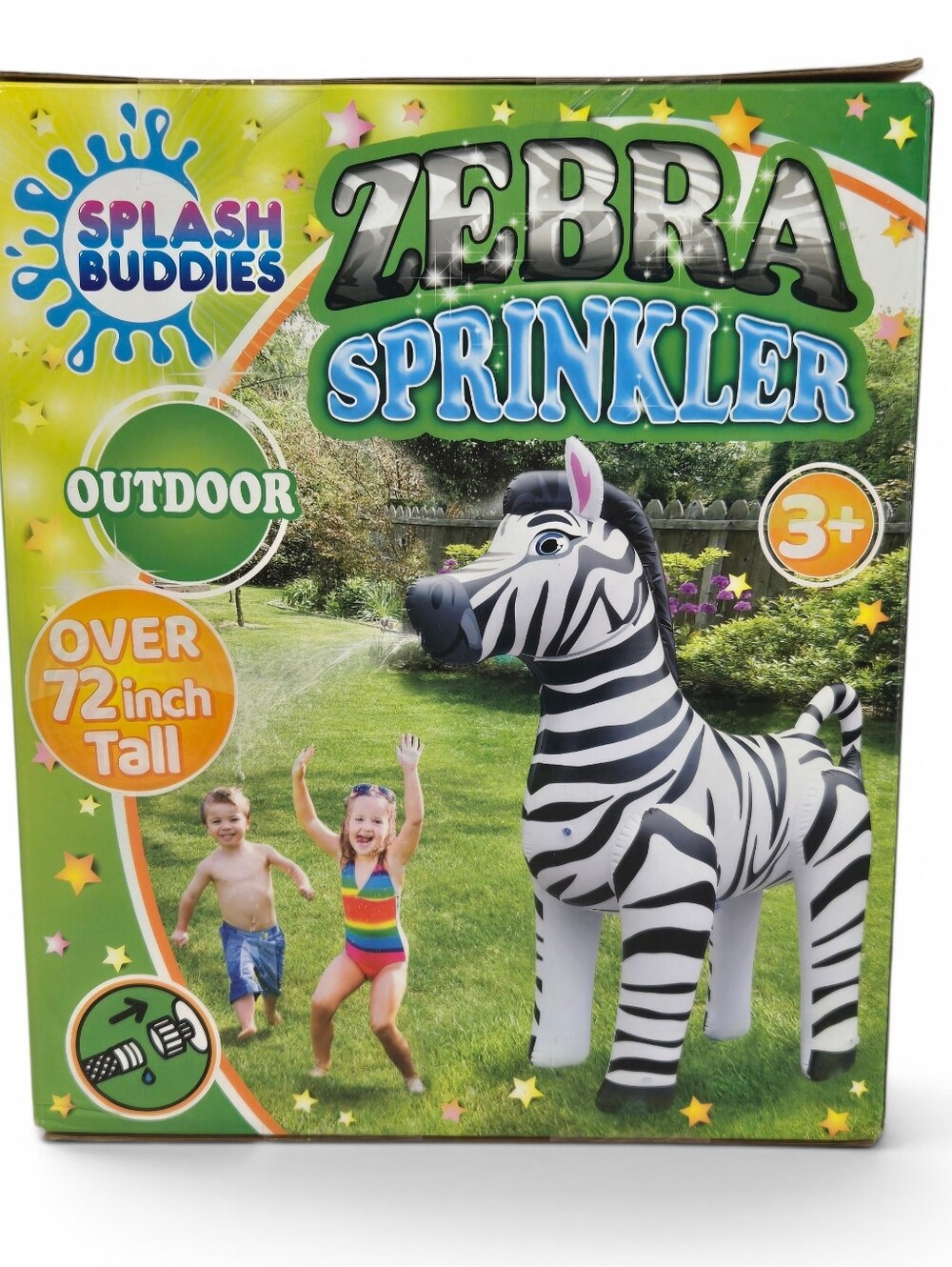 New, Sealed SplashBuddies Zebra Sprinkler (Over 6ft Tall) 🦓 💦